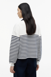 Relaxed Polo Sweatshirt