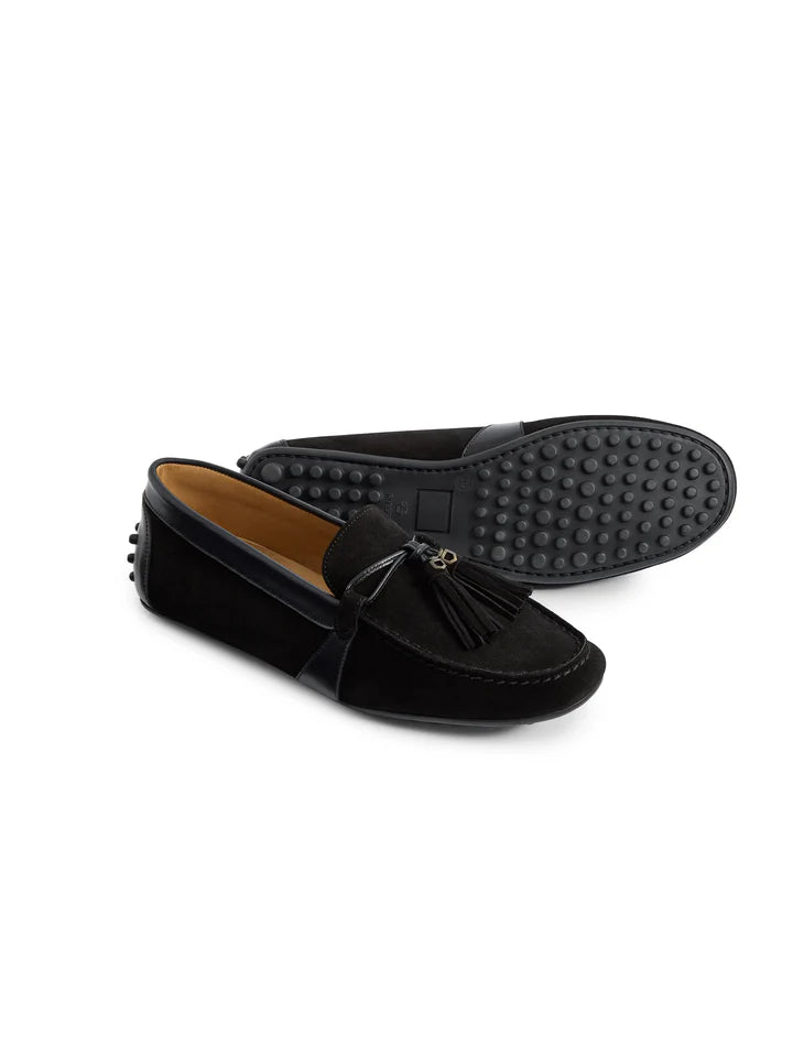 Fairfax & Favor Rutland Driver Black Suede