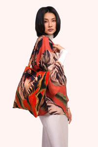 Tulip Velvet Tote Bag