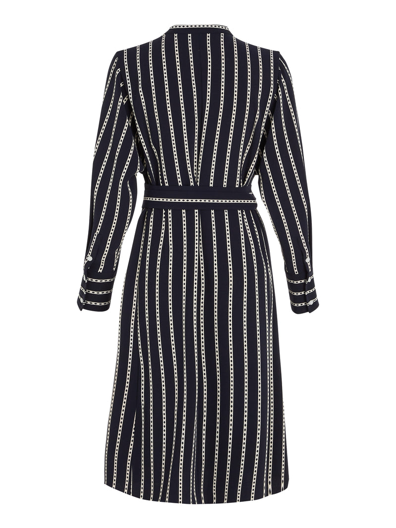 An image of the Tommy Hilfiger Argyle Stripe Dress