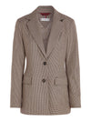 An image of the Tommy Hilfiger Check Slim SB Blazer