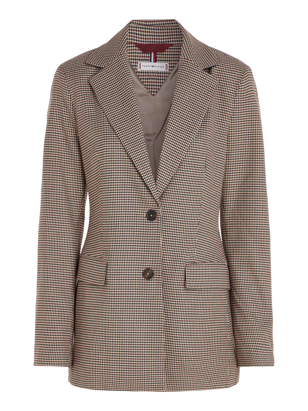 An image of the Tommy Hilfiger Check Slim SB Blazer
