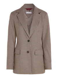 An image of the Tommy Hilfiger Check Slim SB Blazer
