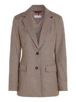 An image of the Tommy Hilfiger Check Slim SB Blazer