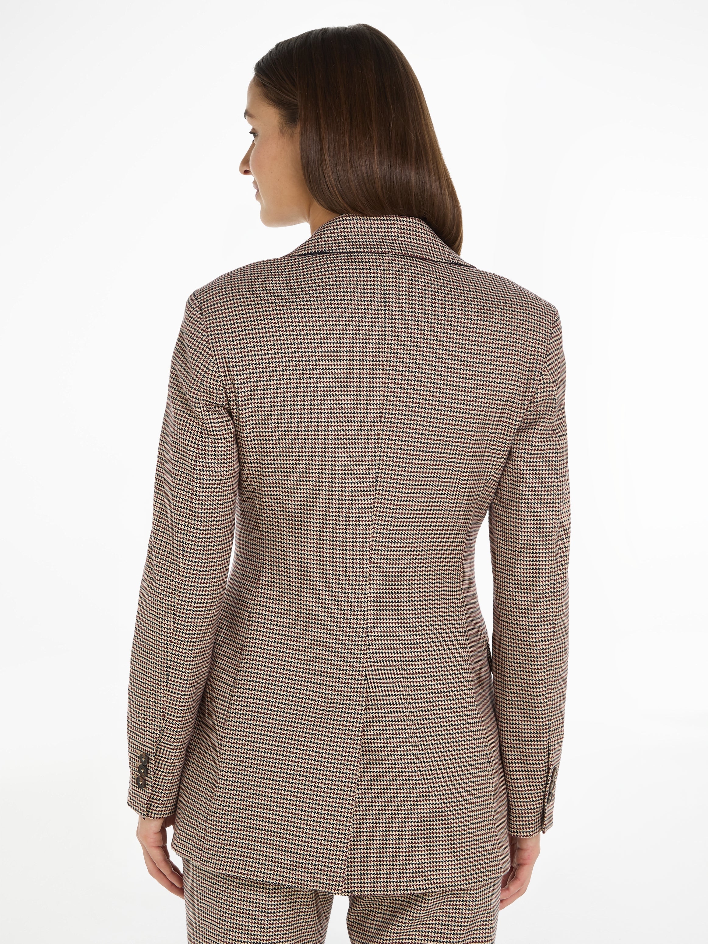 An image of the Tommy Hilfiger Check Slim SB Blazer