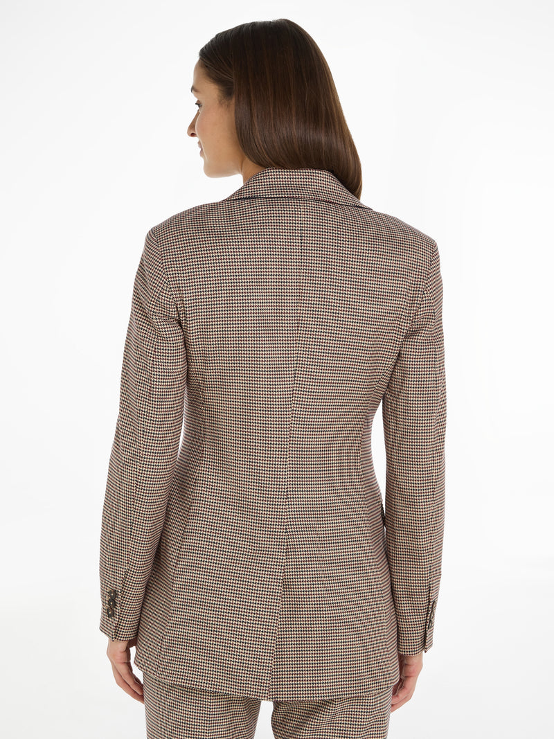 An image of the Tommy Hilfiger Check Slim SB Blazer