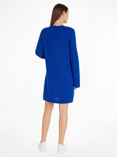 An image of the Tommy Hilfiger Cablie Soft Wool Dress