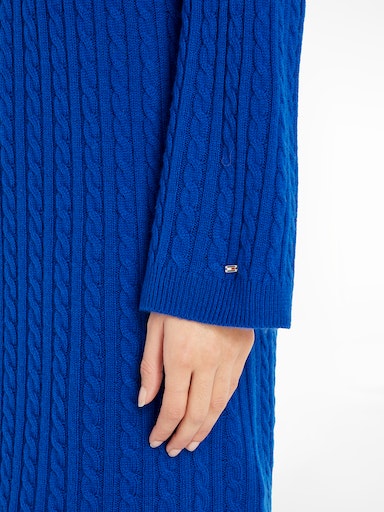 An image of the Tommy Hilfiger Cablie Soft Wool Dress