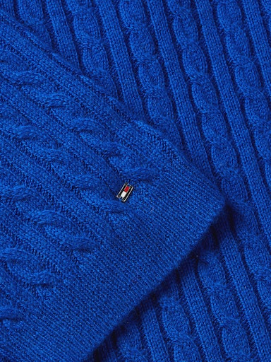 An image of the Tommy Hilfiger Cablie Soft Wool Dress