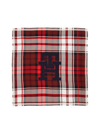 An image of the Tommy Hilfiger Check Large Square Scarf