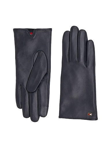 An image of the Tommy Hilfiger Essential Flag Leather Glove