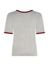 An image of the Tommy Hilfiger Varsity Flock Top