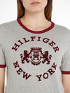 An image of the Tommy Hilfiger Varsity Flock Top