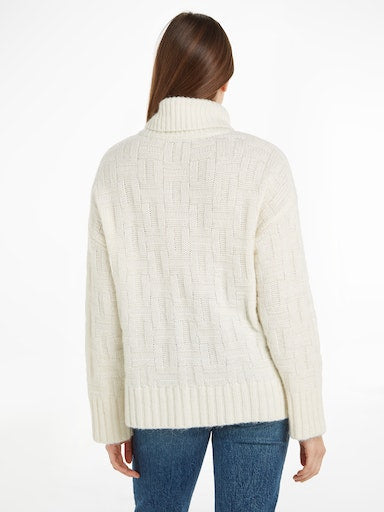 An image of the Tommy Hilfiger Roll Neck Sweater