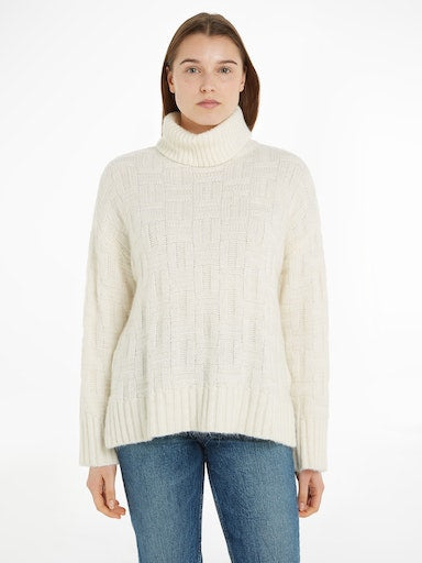 An image of the Tommy Hilfiger Roll Neck Sweater