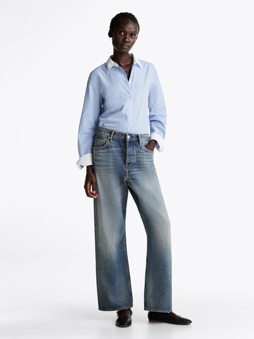 An image of the Tommy Hilfiger Contrast Stripe Regular Shirt