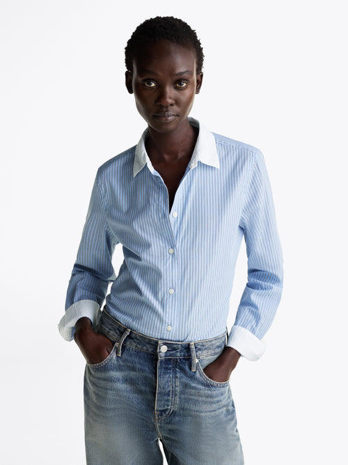 An image of the Tommy Hilfiger Contrast Stripe Regular Shirt