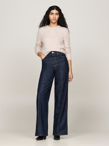 An image of the Tommy Hilfiger Alpaca Blend Crew Neck Jumper