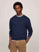 An image of the Tommy Hilfiger Pure Wool Cable Knit Jumper