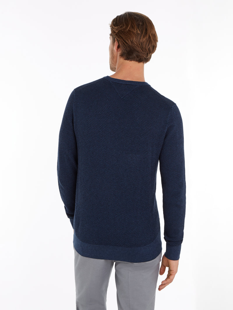 An image of the Tommy Hilfiger Pure Wool Cable Knit Jumper