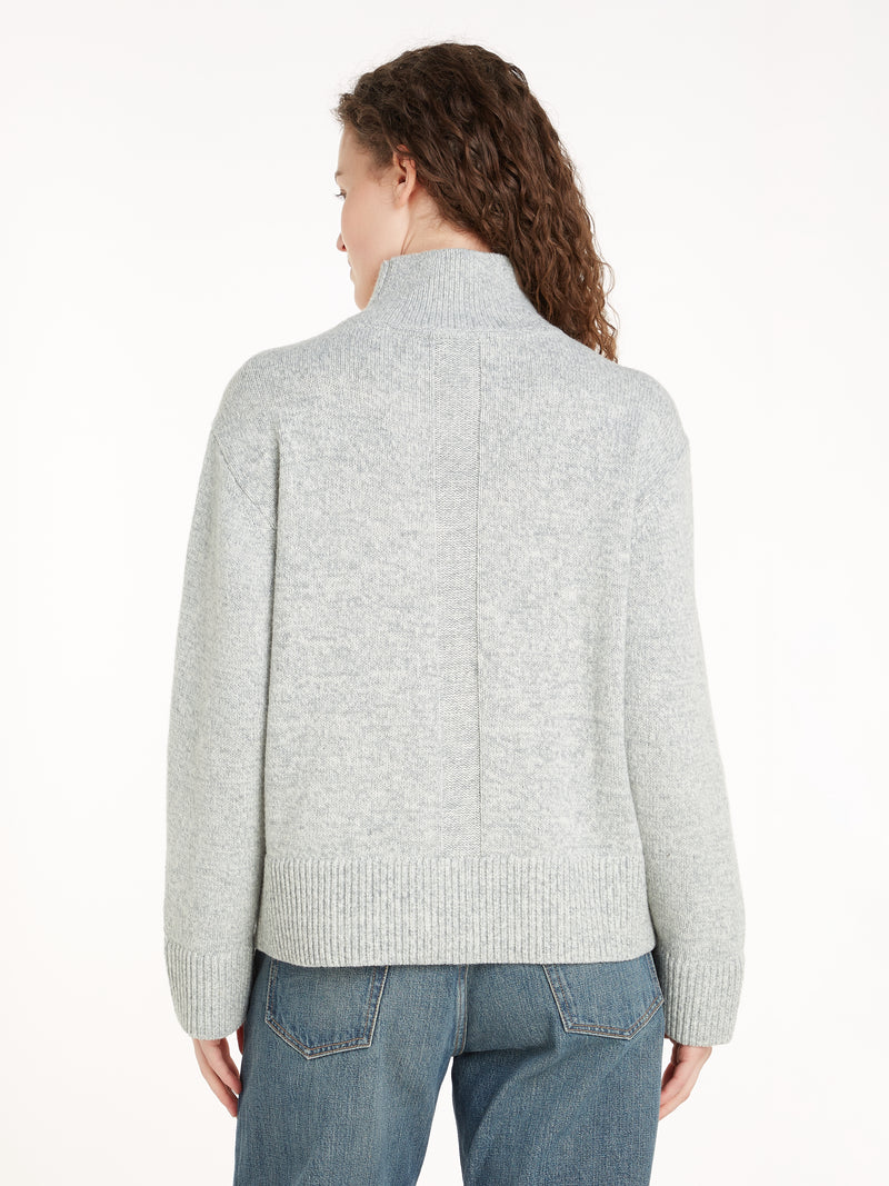 An image of the Tommy Hilfiger Wool Blend Mock Turtleneck Jumper