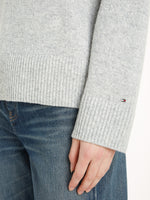 An image of the Tommy Hilfiger Wool Blend Mock Turtleneck Jumper