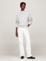 An image of the Tommy Hilfiger Wool Blend Mock Turtleneck Jumper