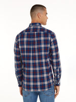 An image of the Tommy Hilfiger Tommy Tartan Regular Fit Poplin Shirt