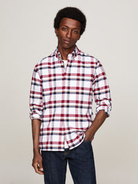 An image of the Tommy Hilfiger Check Regular Fit Oxford Shirt