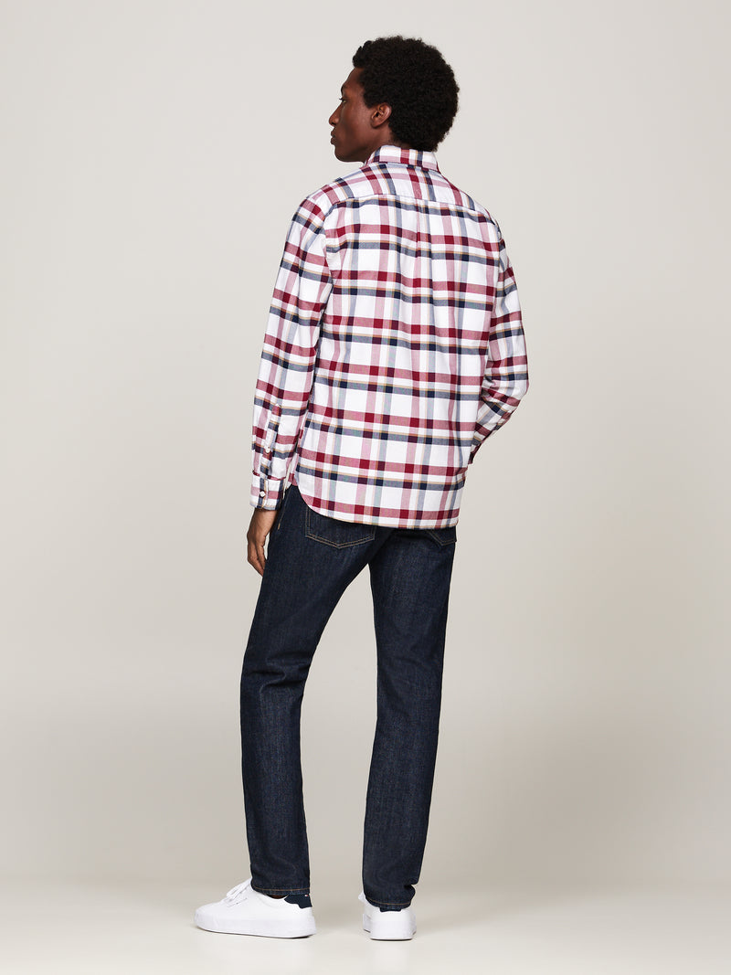 An image of the Tommy Hilfiger Check Regular Fit Oxford Shirt