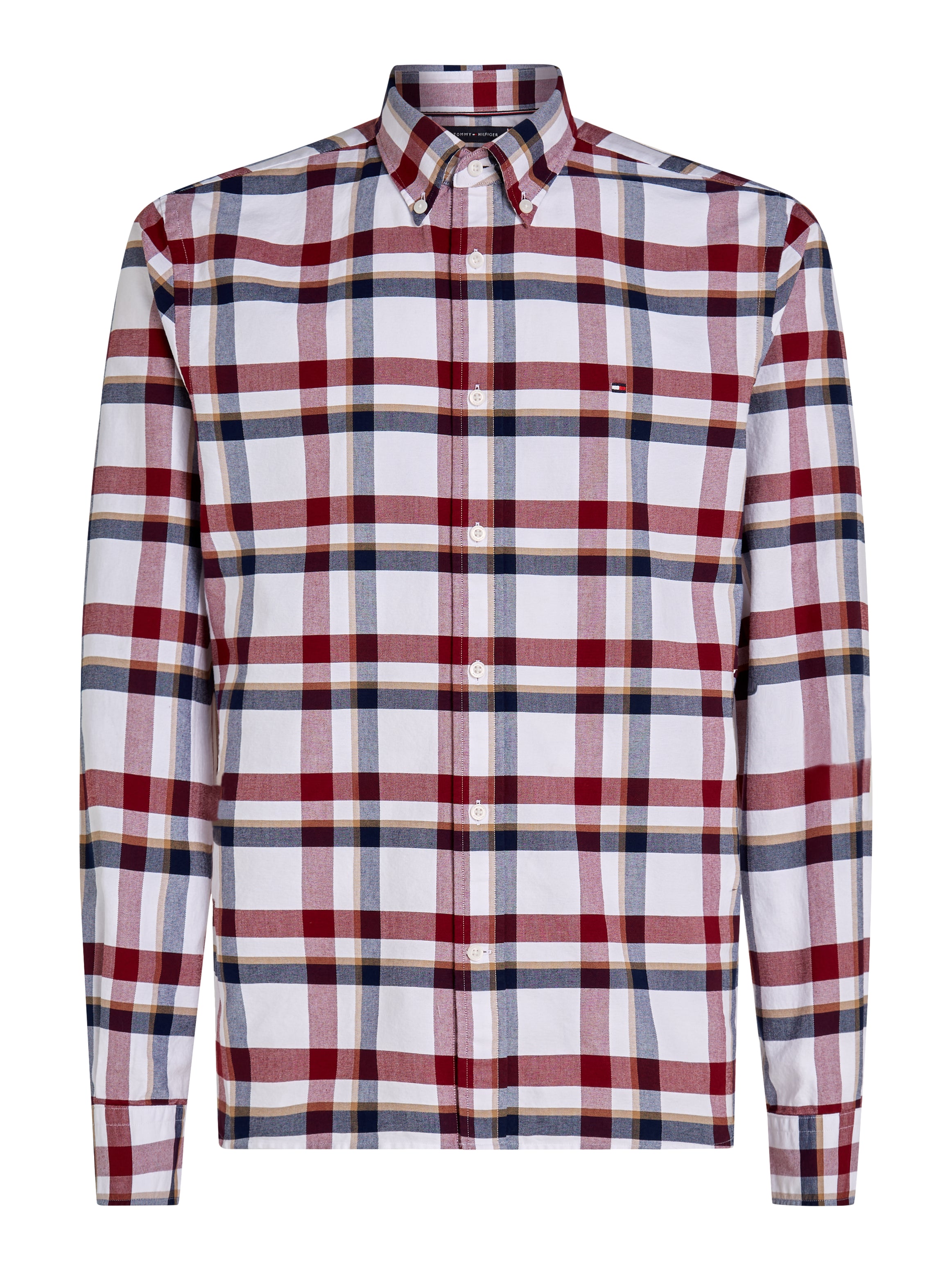 An image of the Tommy Hilfiger Check Regular Fit Oxford Shirt