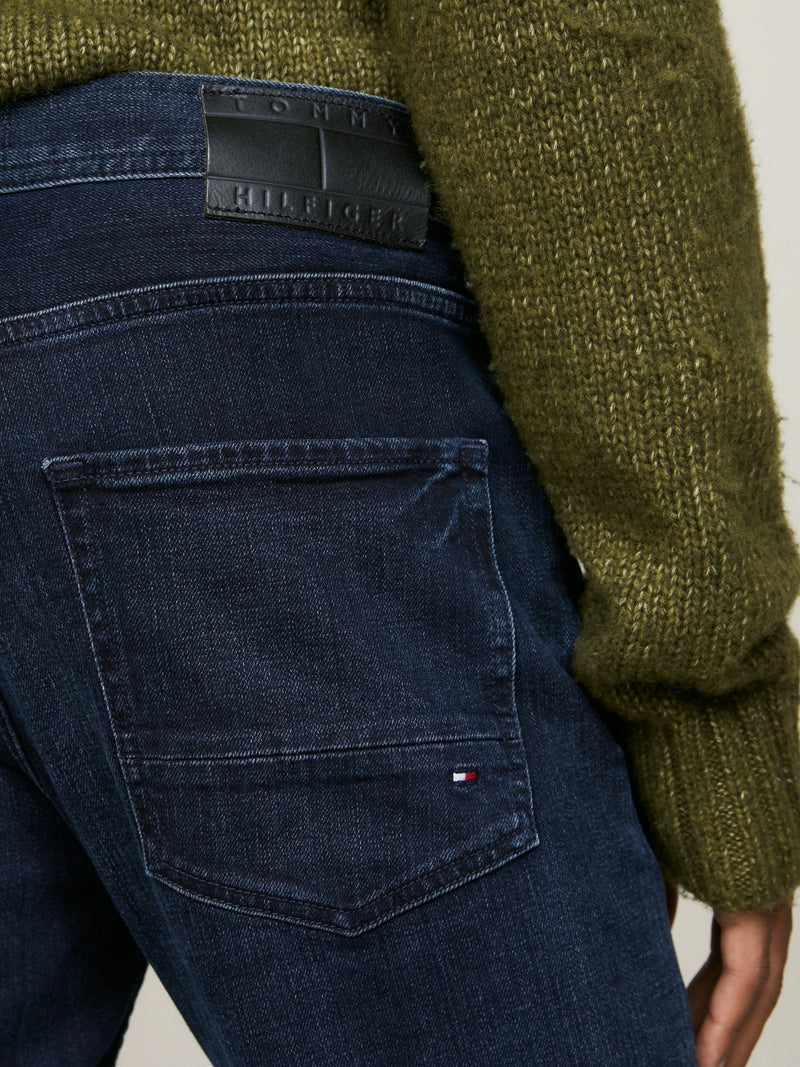 An image of the Tommy Hilfiger Denton Fitted Straight Jeans