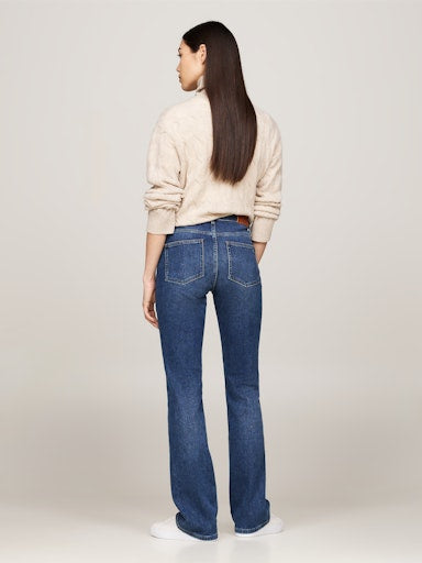 An image of the Tommy Hilfiger Mid Rise Bootcut Jeans