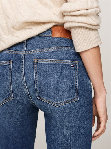 An image of the Tommy Hilfiger Mid Rise Bootcut Jeans
