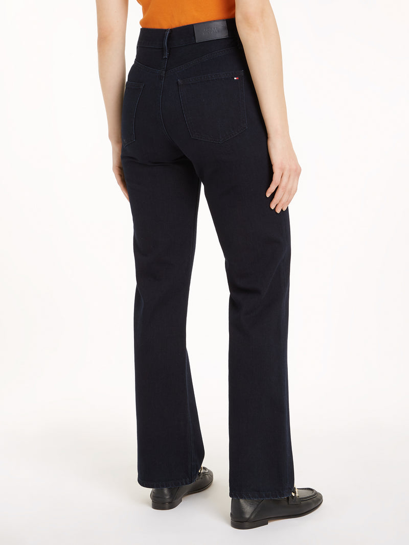 An image of the Tommy Hilfiger High Rise Relaxed Bootcut Jeans