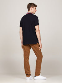 An image of the Tommy Hilfiger Contrast Collar Regular Polo Shirt