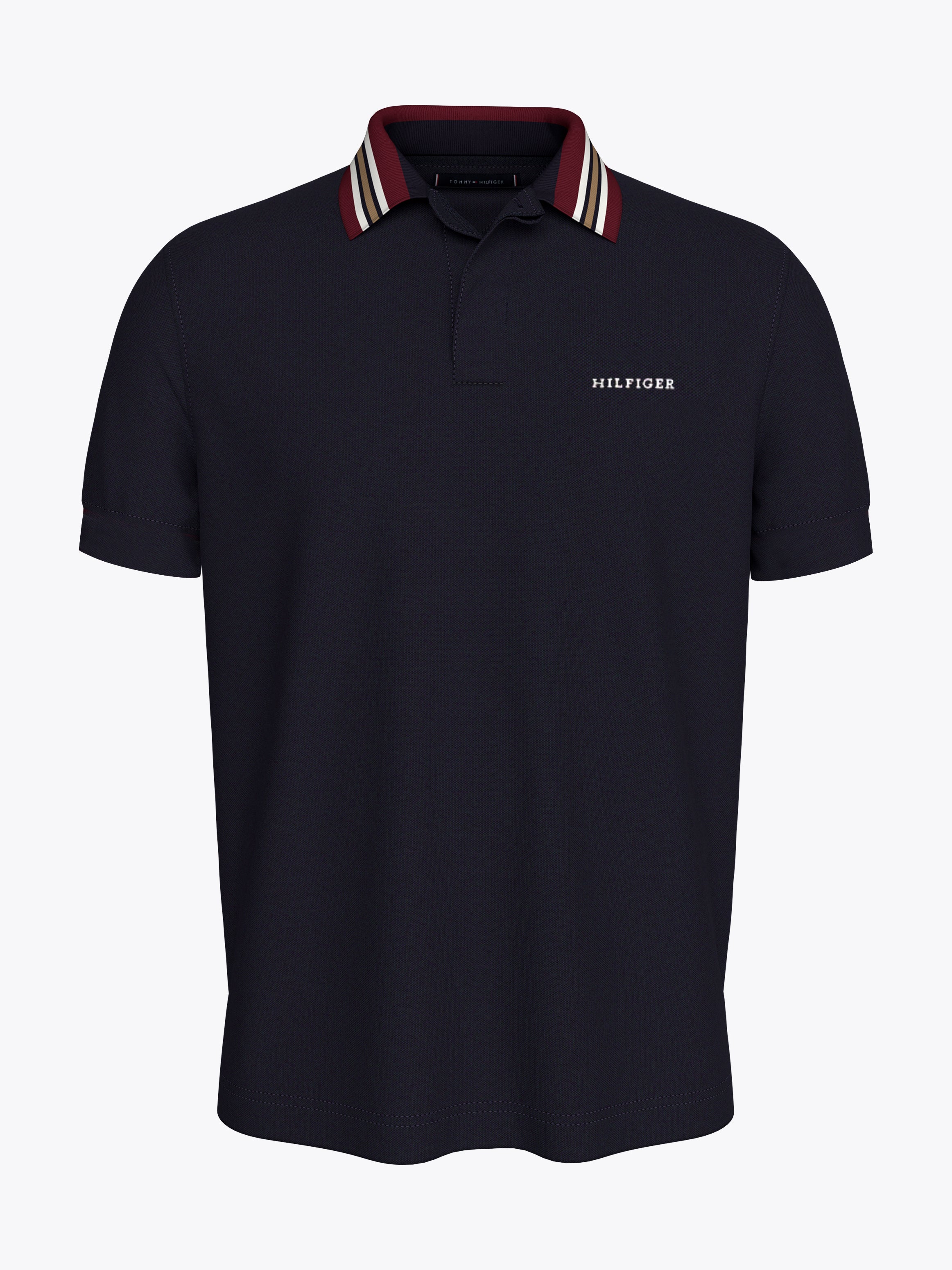 An image of the Tommy Hilfiger Contrast Collar Regular Polo Shirt