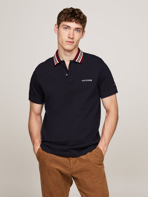 An image of the Tommy Hilfiger Contrast Collar Regular Polo Shirt