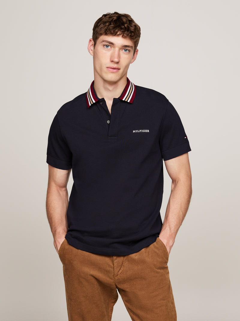 An image of the Tommy Hilfiger Contrast Collar Regular Polo Shirt