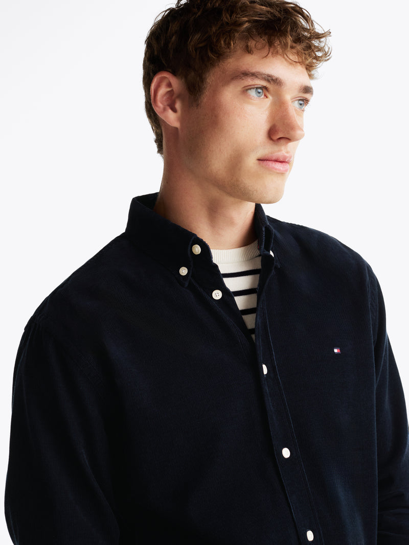 An image of the Tommy Hilfiger Regular Fit Corduroy Shirt
