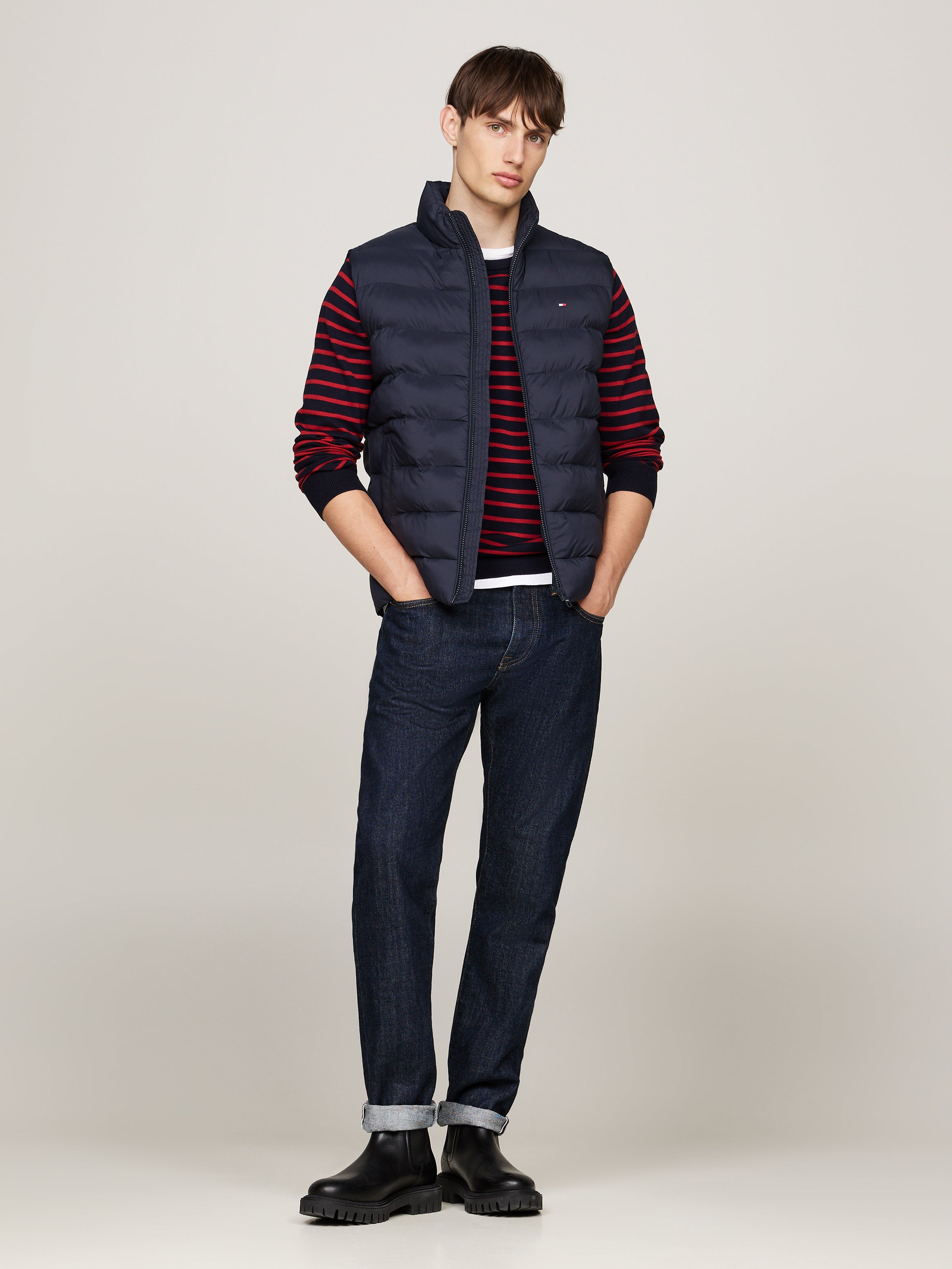 An image of the Tommy Hilfiger Water Repellent Padded Vest