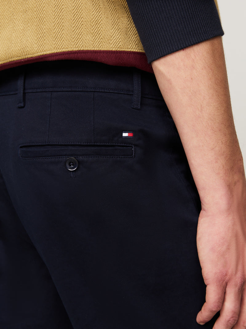 An image of the Tommy Hilfiger Denton Satin Chinos