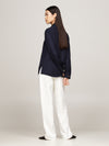 An image of the Tommy Hilfiger Gold-Tone Button Relaxed Fit Shirt
