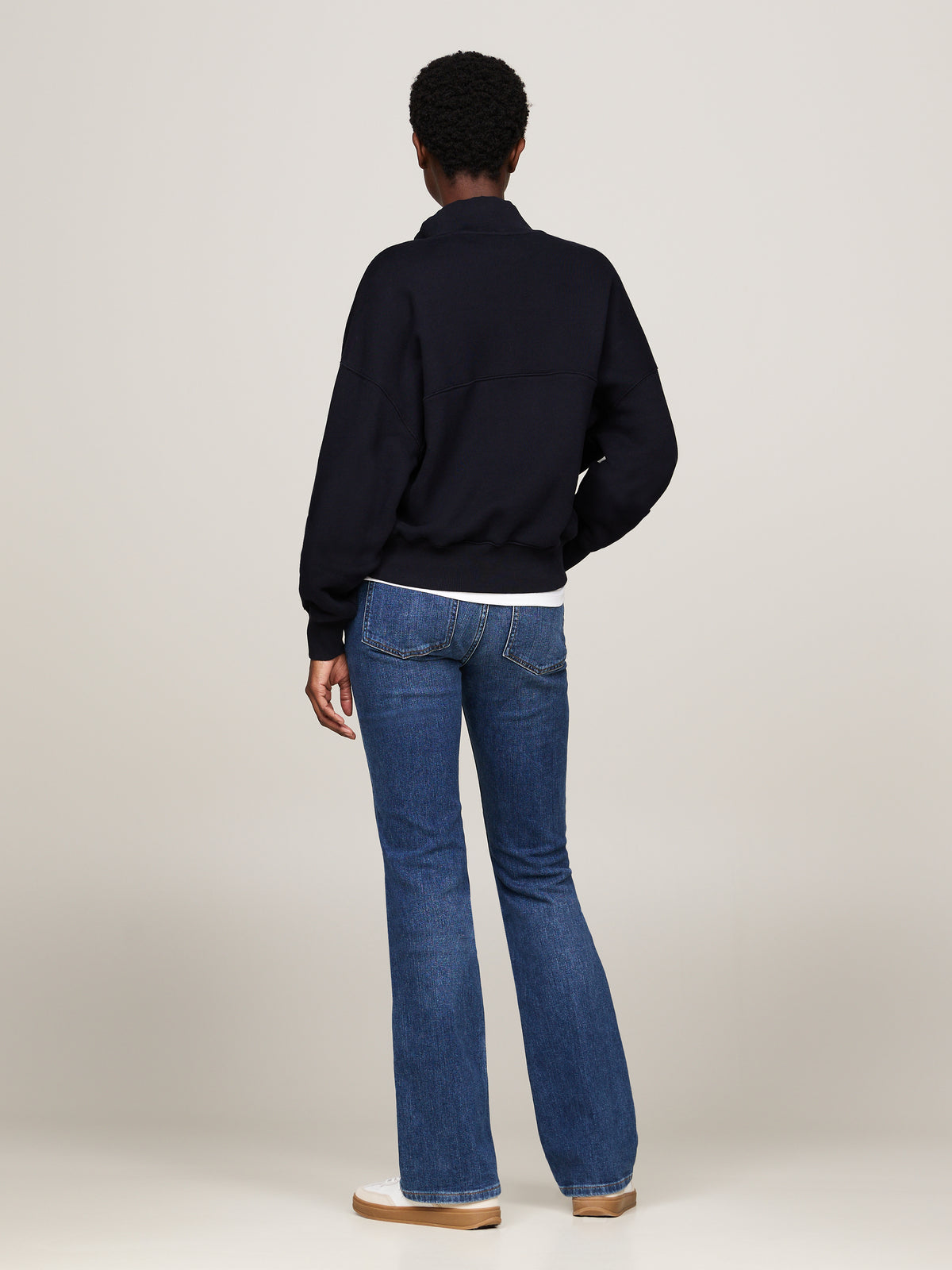 An image of the Tommy Hilfiger Reg Mini Corp 1/2 Zip Sweatshirt