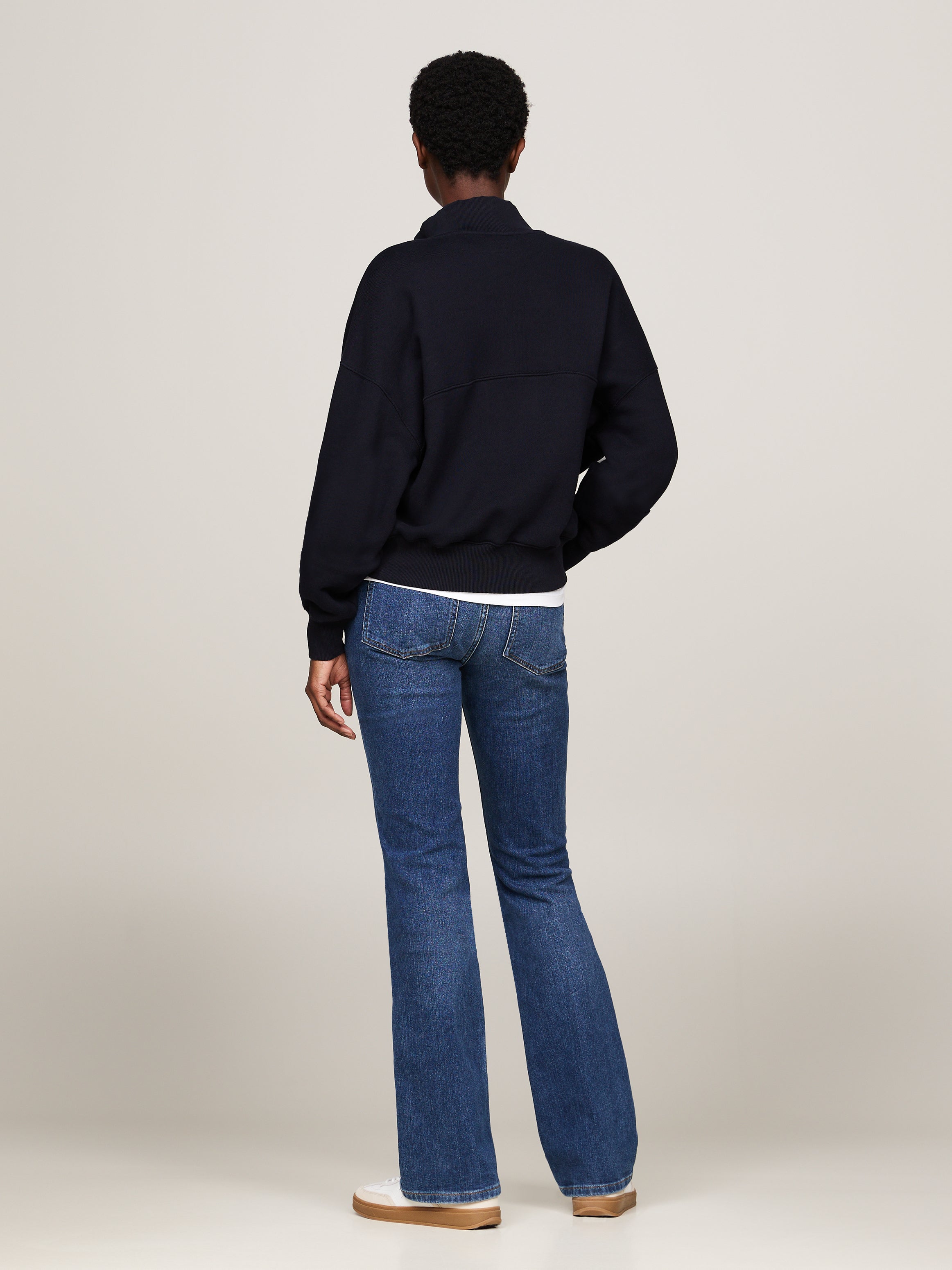 An image of the Tommy Hilfiger Reg Mini Corp 1/2 Zip Sweatshirt