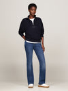 An image of the Tommy Hilfiger Reg Mini Corp 1/2 Zip Sweatshirt