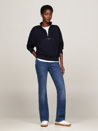An image of the Tommy Hilfiger Reg Mini Corp 1/2 Zip Sweatshirt