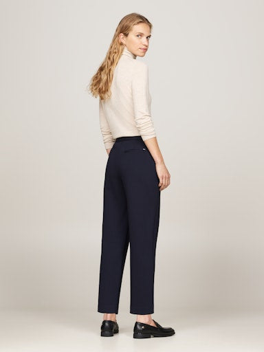 An image of the Tommy Hilfiger Punto Slim Straight Leg Trousers