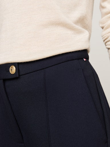 An image of the Tommy Hilfiger Punto Slim Straight Leg Trousers