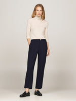An image of the Tommy Hilfiger Punto Slim Straight Leg Trousers